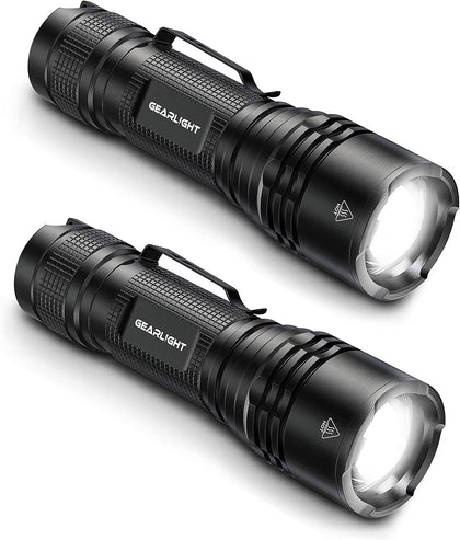LED Tactical Flashlights High Lumens - Mini Flashlights for EDC Carry - Compact Powerful Emergency Flashlight Made