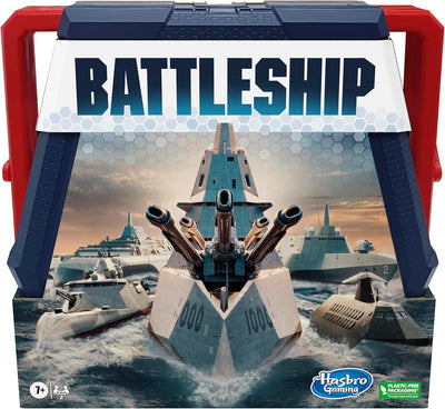 Hasbro Gaming Battleship Classic Board Game | Strategy Games for Kids and Adults | Ages 7+ | 2 Players | Fun Kids