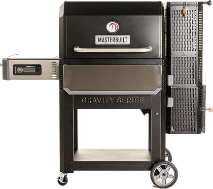 Gravity Series 1050 Smoker Grill - Digital Charcoal Combo Grill with Free App, 1,050 Cooking Square Inches in Black