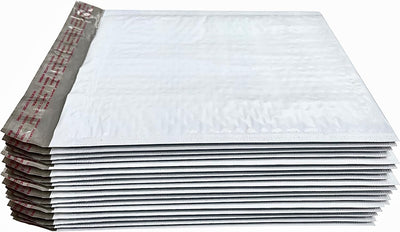 Poly Bubble Mailers – Bulk Padded Self-Seal #2 Envelopes (8.5" x 12") - Bubble Lined Shipping Envelopes - Industrial