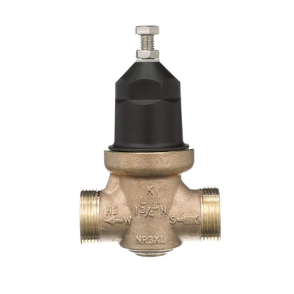 Zurn Wilkins 34-NR3XLDUC 3/4" NR3XL Pressure Reducing Valve with Double Union FNPT Copper Sweat Union Connection