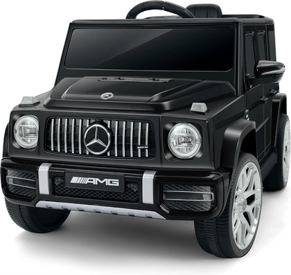 Licensed Mercedes-Benz AMG G63 Ride on Toys,12V Ride on Car with Remote Control,Rechargeable Battery,Flickering