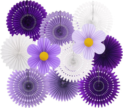 Paper Fans Party Decorations Paper Flowers Decorations for Wall Classroom Floral Backdrop Baby Shower Birthday Party