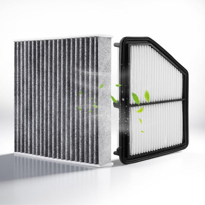 Engine & Cabin Air Filter Combo for Honda Civic 2.0L 2016-2026 | HR-V HRV 2.0L 2023-2026, Not Fit Civic Hatchback