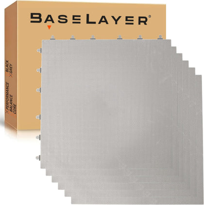 Performance Series Interlocking Floor Tiles - Durable ½ in TPE (Rubber Like, NOT Foam, no Odor) - Gym Flooring for