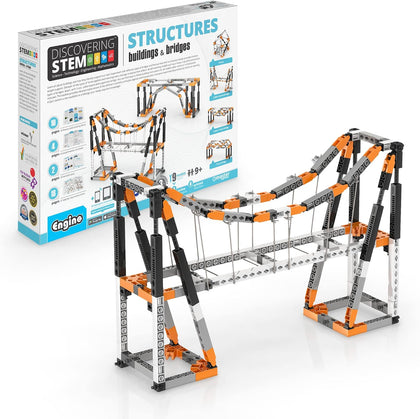 STEM Toys, Structures, Buildings & Bridges, Building Toys for Kids 9+, STEM Projects, Creative Engineering Kit, Gifts