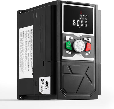 VEVOR 7.5HP 5.5KW 14.6A Variable Frequency Drive 3-Phase AC480VInput/Output