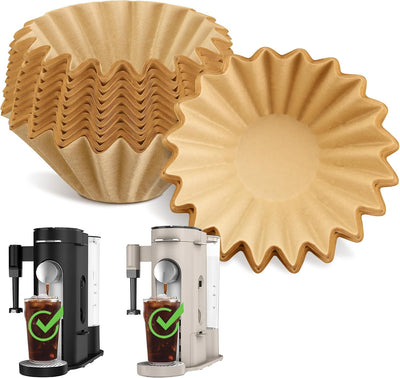Disposable Coffee Paper Filters for Ninja Pod & Grounds Single Serve | 150 Pcs Coffee Filter for Ninja PB051 PB041