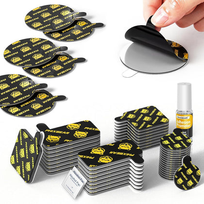 Extreme Env. Double Sided Sticky Pads for Dash Cam Mount - Outdoor Heavy Duty Strong Mounting Tape Waterproof Heat