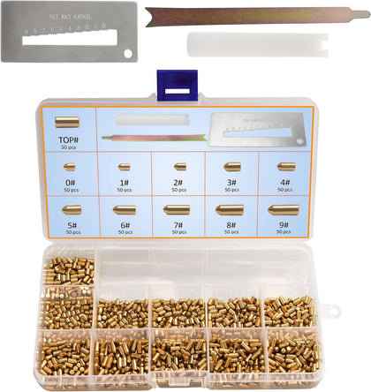 SC1 SC4 Keyway Rekey Kit Compatible with Schlage | Complete DIY Lock Rekeying Set for Home Security and Door Locks