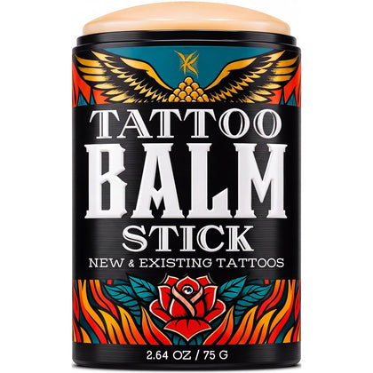 Tattoo Aftercare Balm Stick, Tattoo Balm & Tattoo Lotion for Skin