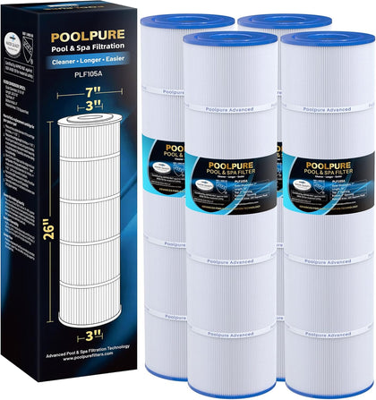 CCP420 Pool Filters Replaces Pentair Clean and Clear Plus 420, R173576, PCC105, 178584, Ultral-A6, Unicel C-7471