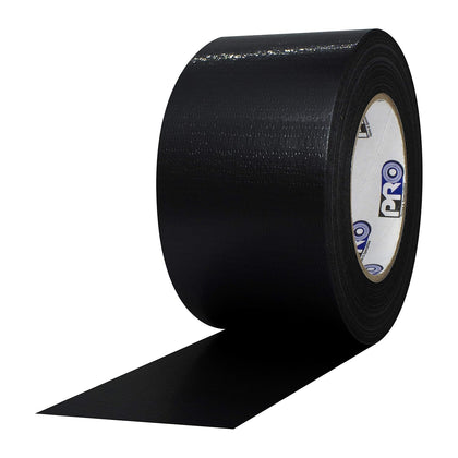 Tapes Pro Duct 100 PE-Coated Cloth Economy Duct Tape, 60 yds Length x 3" Width, Black (Pack of 1)