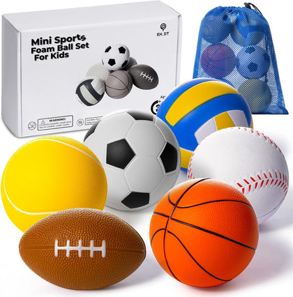 Toddler Ball Set - Foam Balls - Sports & Outdoor Play Toys - Balls For Kids | Outside toys for toddlers, Mini sports