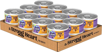 A Strong Heart Puppy Chicken & Beef Dinner Dog Food, 24pk
