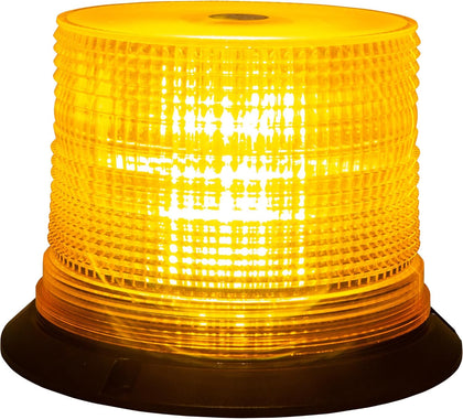 Buyers Products SL645ALP, 6.5 x 5 Inch Amber LED Beacon Light SAE J845 Class 1, Magnetic or Permanent Mount, 11 Flash