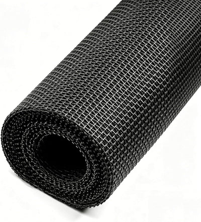 Pet Proof Window Screen Mesh 36" x 200" Black, Cat Dog Resistant Pet Screen Mesh, Heavy Duty Screen for Window Door