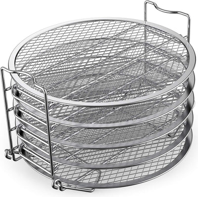 Dehydrator Rack Stainless Steel for Ninja Foodi 6.5 & 8 Qt