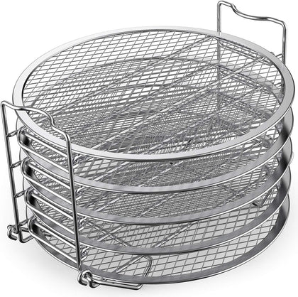 Dehydrator Rack Stainless Steel for Ninja Foodi 6.5 & 8 Qt