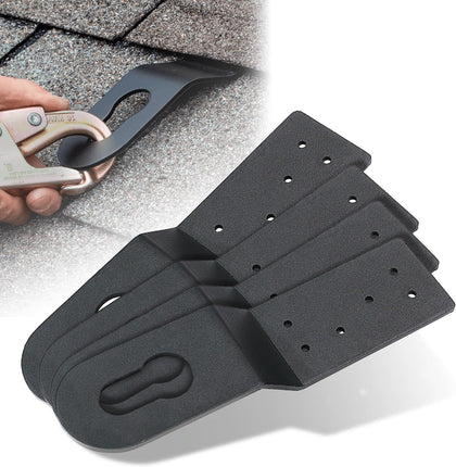 Roof Anchor for Fall Protection, Permanent Roofing Anchor Hitch Clip 4 Pack