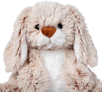 Melissa & Doug Burrow Bunny Stuffed Animal Plushie with Big Feet, Floppy Ears & Fluffy Tail, Adorable Pretend Play