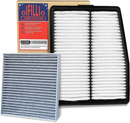 Engine Cabin Air Filter for Tucson Hybrid(2022-2025), Santa Fe Hybrid(2021-2025), Sorento Hybrid(2021-2025),Sport-age