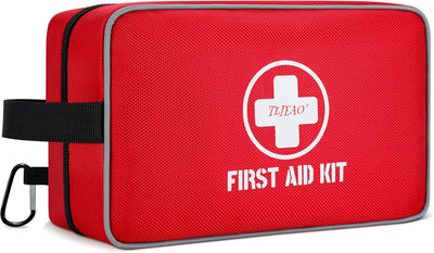 330 Piece First Aid Kit, Premium Waterproof Compact Trauma Medical Kits for Any Emergencies, Ideal for Home, Car