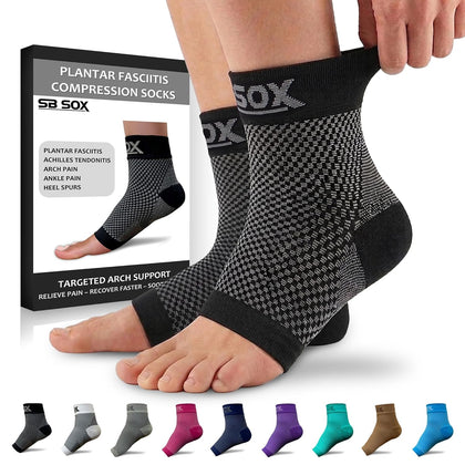 Plantar Fasciitis Compression Socks – Arch Support Sleeve for Heel Pain Relief, Achilles Tendonitis & Foot Pain –