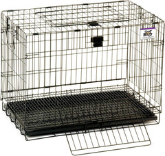 Pet Lodge Rabbit Cage | Portable Wire Pop-Up Cage | Pull Out Floors | Indoor Small Animal Cage | Small