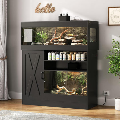 60 Gallon Reptile Tank & 45 Gallon Dual Reptile Enclosure