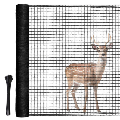 Deer Fence, Temporary Fence for Garden Outdoor Yard, 4 x 50 FT