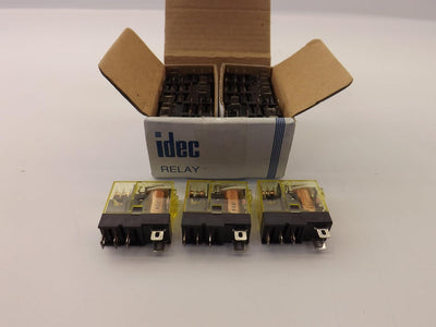 IDEC RJ1S-C-A120 1 Pole SPDT, 120 VAC Coil Voltage, 50/60 HZ, Plain Style, Plug in Terminal, RJ Series, Slim Power Relay