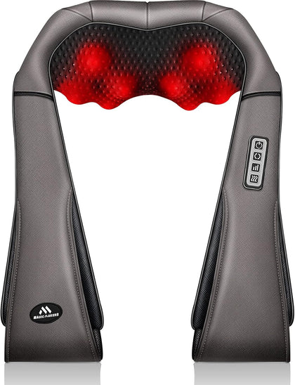Neck Massager with Heat Gifts for Women, Men, Dad, Mom, Family, Friend, Mothers Day, Fathers Day, Christmas, Shiatsu