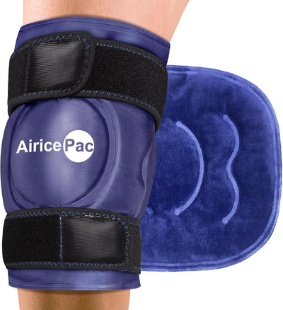 Ice Pack for Knee Pain Relief, Reusable Gel Ice Wrap for Injuries, Swelling, Knee Replacement Surgery, Cold Compress