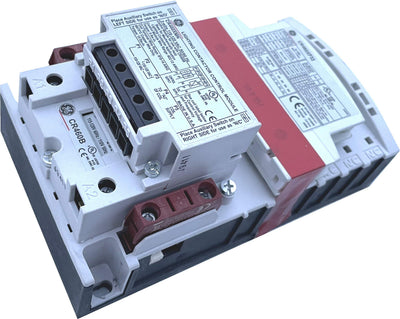 General Electric 463L20AJA 110-120 VAC Coil Voltage, 2 NO Contact Configuration, 20 AMPS, ELECTRICALLY HELD, Lighting CONTACTOR, Open Type Enclosure, SNAP-in Auxiliary Contacts, Two Pole