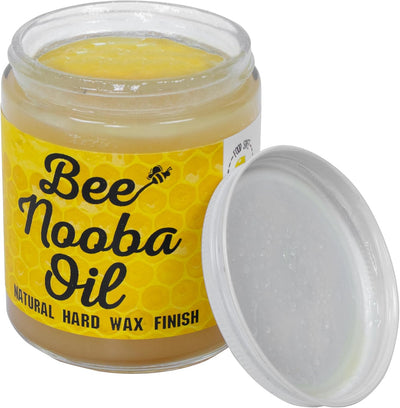 Bee’Nooba Food-Safe Wood Wax Oil – Beeswax & Tung Oil Finish 4 oz