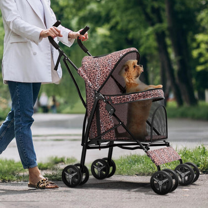 Dog Stroller for Small Dogs 10 lbs -22lbs Puppy Stroller Medium Dog Wagon Small Pet Stroller for Cats, Cat Strollers