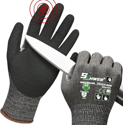 ProGuard High Level Cut Resistant Work Gloves for Extreme Protection, ANSI A9 Cut Gloves with Reinforced Thumb, Non