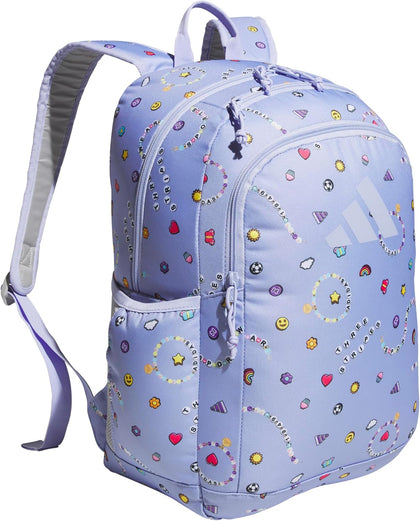 adidas Kids Affiliate Backpack – School Bag for Girls and Boys, 27L, Adi Charm Violet Tone/Violet Tone Purple, OSFA