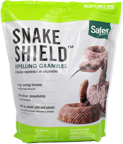 Brand Snake Shield, 4 lb Granular Snake Repellent for Yard | Outdoor Pest Control Repels Venomous and Non-Venomous