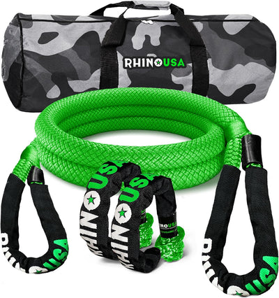 Kinetic Bridle Rope Recovery Kit, 1in x 10ft w/Soft Shackles
