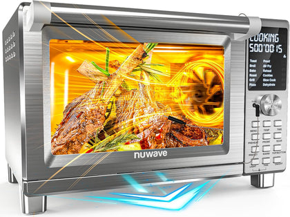 Bravo XL Pro Air Fryer Toaster Oven w/Grill Combo, 2026 New System | Ultra-Fast Convection, 35% Crispier, 2X More