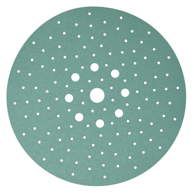 Serious Grit - 225mm (9-Inch) P80 Grit Drywall Sanding Discs - 25 Pack Box