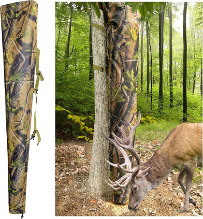 1Pc/2Pcs Adjustable Camo Deers Bag Feeders, Tree Hugger Gravity Deer Feeder