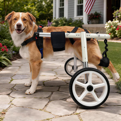 Large Dog Wheelchair for Back Legs, Adjustable Mobility Cart