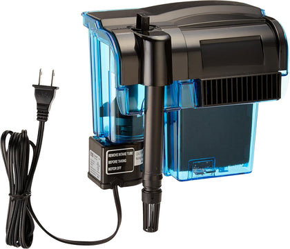 Cascade 150 Power Filter – Hang-On Filter with Quad Filtration – Great for Freshwater and Saltwater Setups