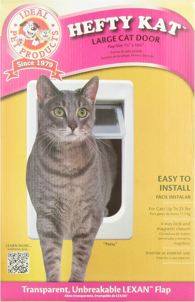 Chubby Kat Door, Large, 7.5" x 10.5" Flap Size