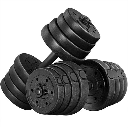 Adjustable Dumbbell Sets Free Weights for Women Men Beginner Dumbbells Changeable Home Gym Apartment Exercise &