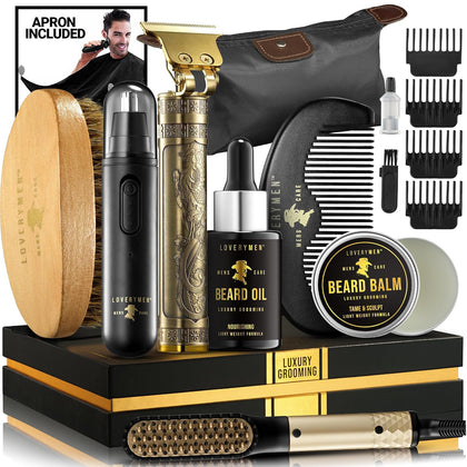 Grooming Beard Kit, Fathers Day Gift Ideas for Husband, Dad Gifts for Fathers Day, Beard Trimmer, Nose Hair Trimmer