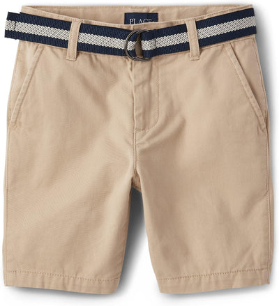 Boys' Belted Chino Shorts